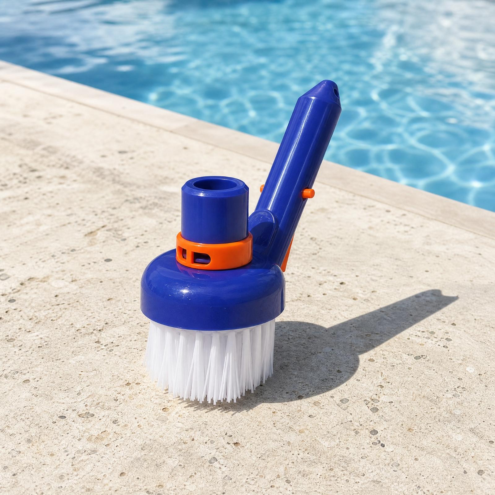 Pool Vacuum Manual - Handmatige hoekborstel voor zwembaden met stofzuiger-aansluiting