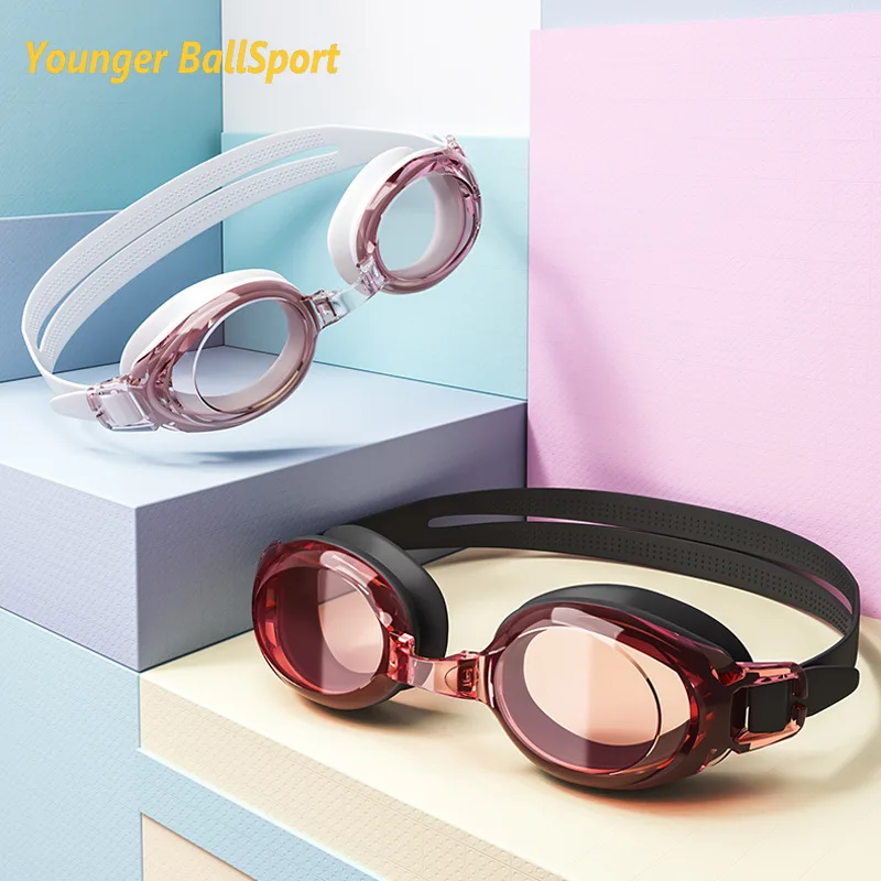 Swim Goggles Anti Fog Uv - Bijziendheid Zwembril voor Vrouwen Badmuts Zwembril