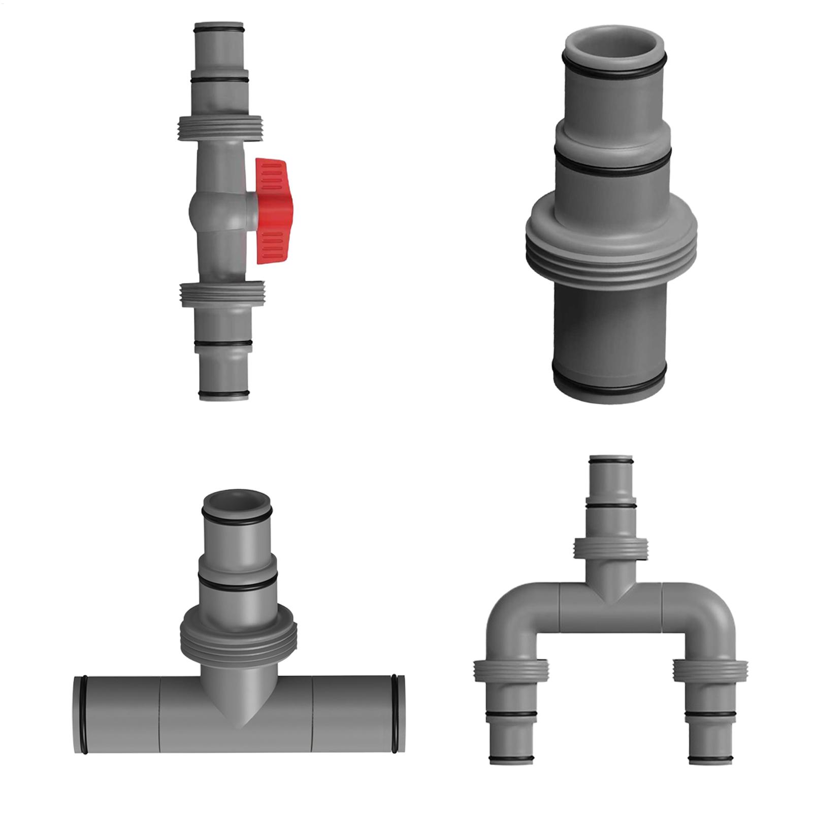 Pool Ladder Above Ground - Zwembadslangconnector 1,5 zwembadslangadapter Zwembadslangconnector voor filterpomp