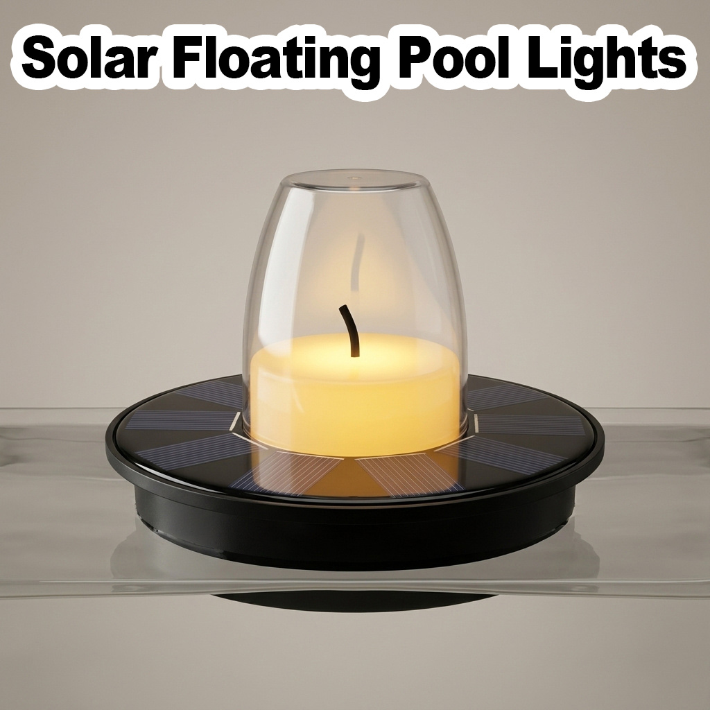 Pool Light Solar Rechargeable - Zwembadverlichting Drijvend 6 Uur Opladen via