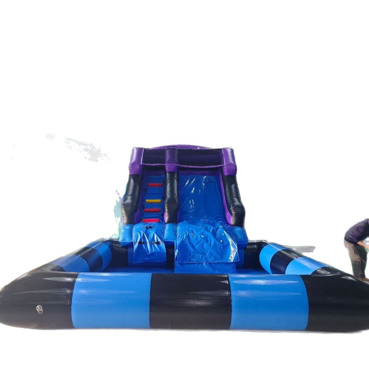 Water Slide Inflatable - Aangepaste fabriek directe verkoop PVC opblaasbare