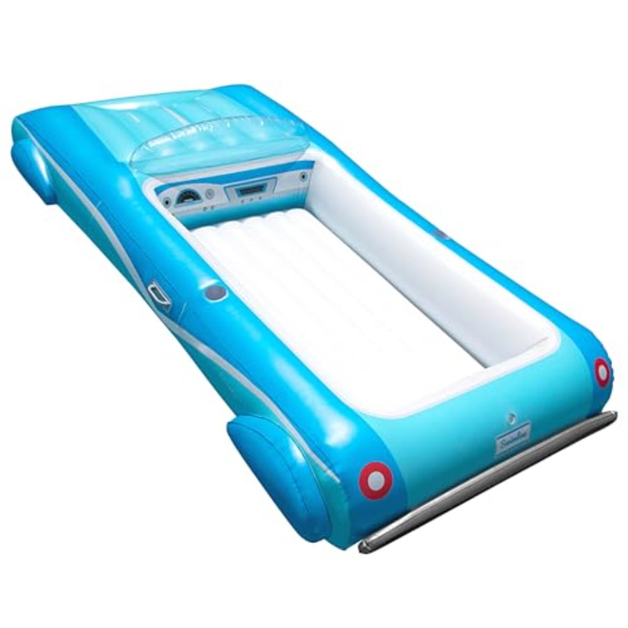 Pool Lounger Inflatable - Opblaasbare zwembad ligbed drijver matras voor