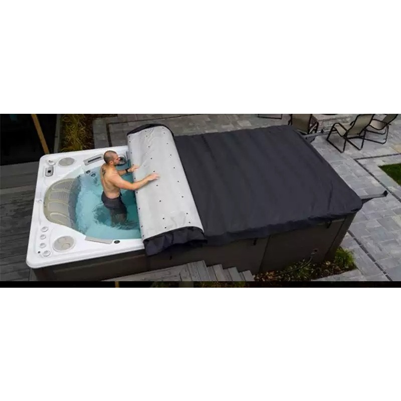 Pool Cover Waterproof - Nieuwe 100% waterdichte oprolbare zwembadafdekking, zonne-energie