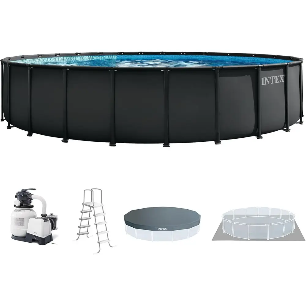 Pool Ladder Above Ground - Rond zwembadset van 7,32 m x