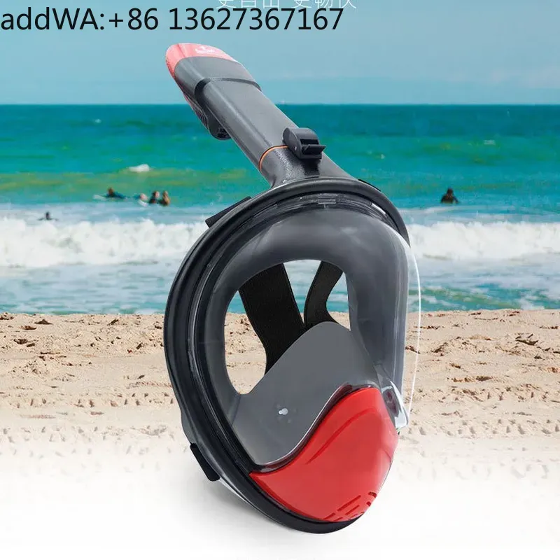 Droog snorkelmasker, volledig  - Snorkel Mask Full Face recensie en prijs