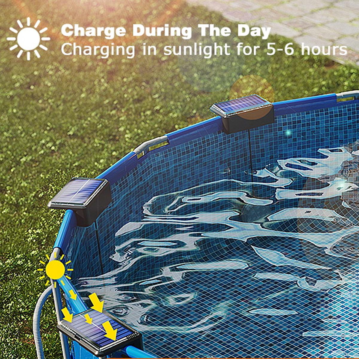 Onderwater-zonnezwembadverlich - Pool Light Solar Rechargeable recensie en prijs