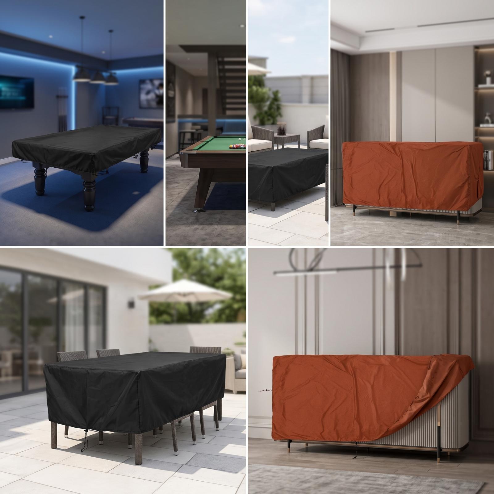 Waterdichte biljarttafelhoes v - Pool Cover Waterproof recensie en prijs