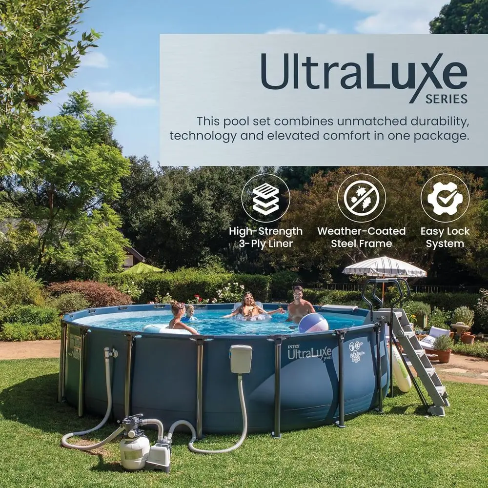 24' x 52' ronde bovengrondse z - Pool Ladder Above Ground recensie en prijs