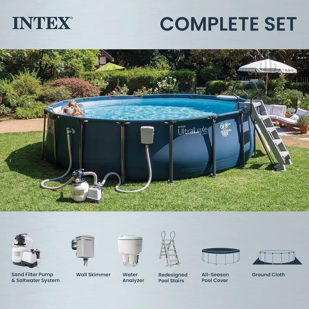 24' x 52' ronde bovengrondse z - Pool Ladder Above Ground recensie en prijs