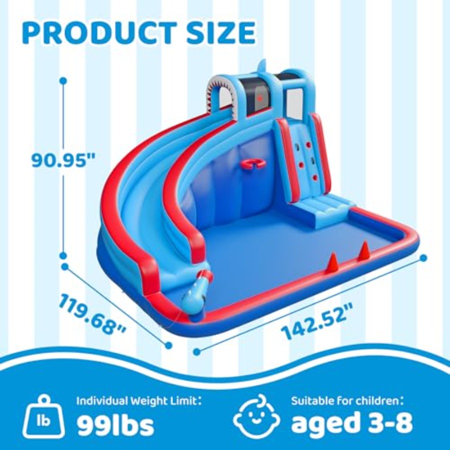 Opblaasbare waterglijbaan voor - Water Slide Inflatable recensie en prijs