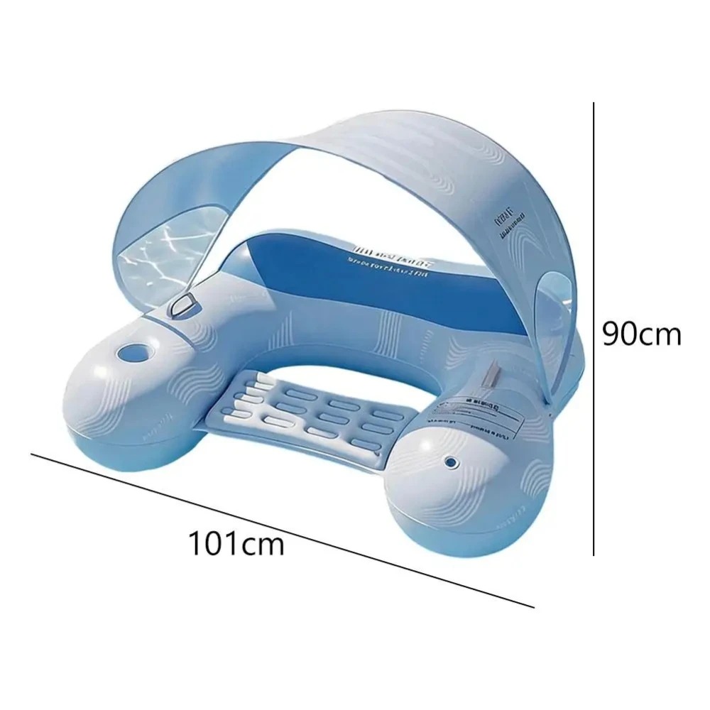 Afneembare zonnescherm opblaas - Pool Lounger Inflatable recensie en prijs