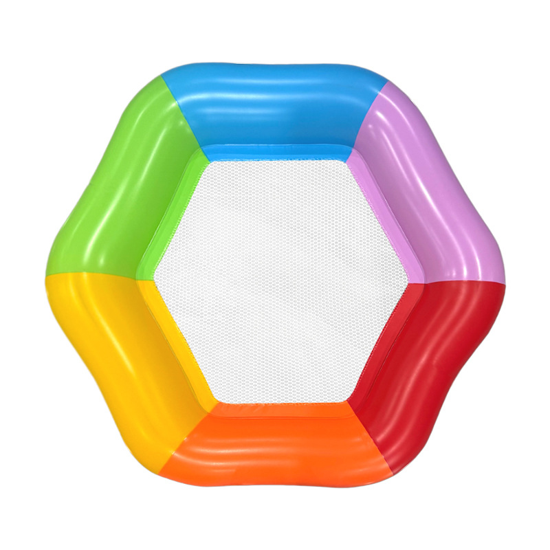 Nieuwe Hexagon Kleurrijke Opbl - Pool Lounger Inflatable recensie en prijs
