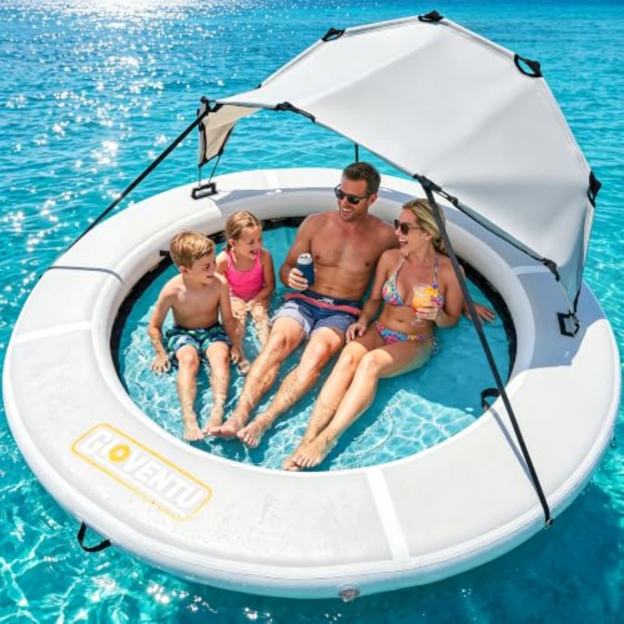 8FT opblaasbare waterhangmat d - Pool Float Ring Inflatable recensie en prijs