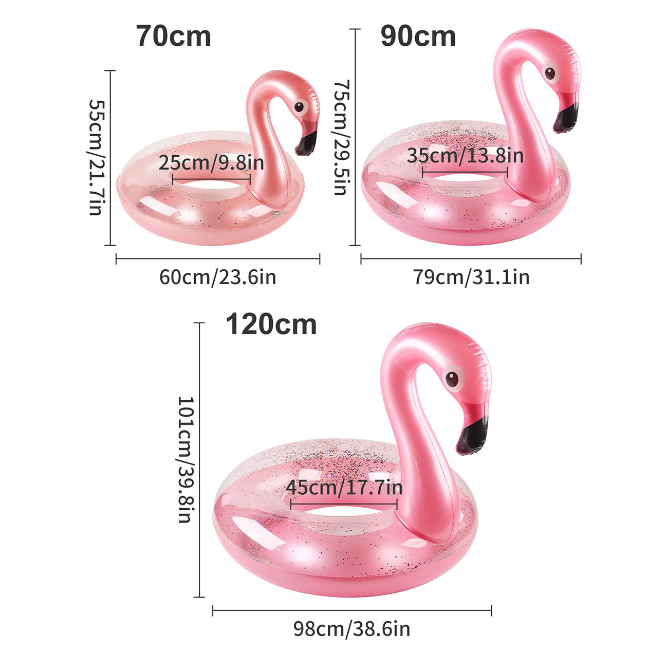 1 stuks Flamingo Zwemband - Le - Pool Lounger Inflatable recensie en prijs
