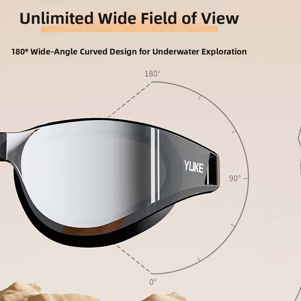 Waterdichte zwembril met afnee - Swim Goggles Anti Fog Uv recensie en prijs