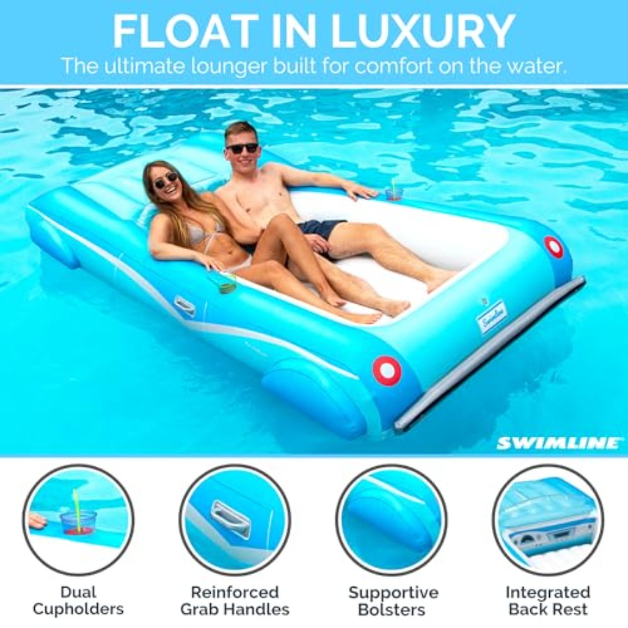 Opblaasbare zwembad ligbed dri - Pool Lounger Inflatable recensie en prijs