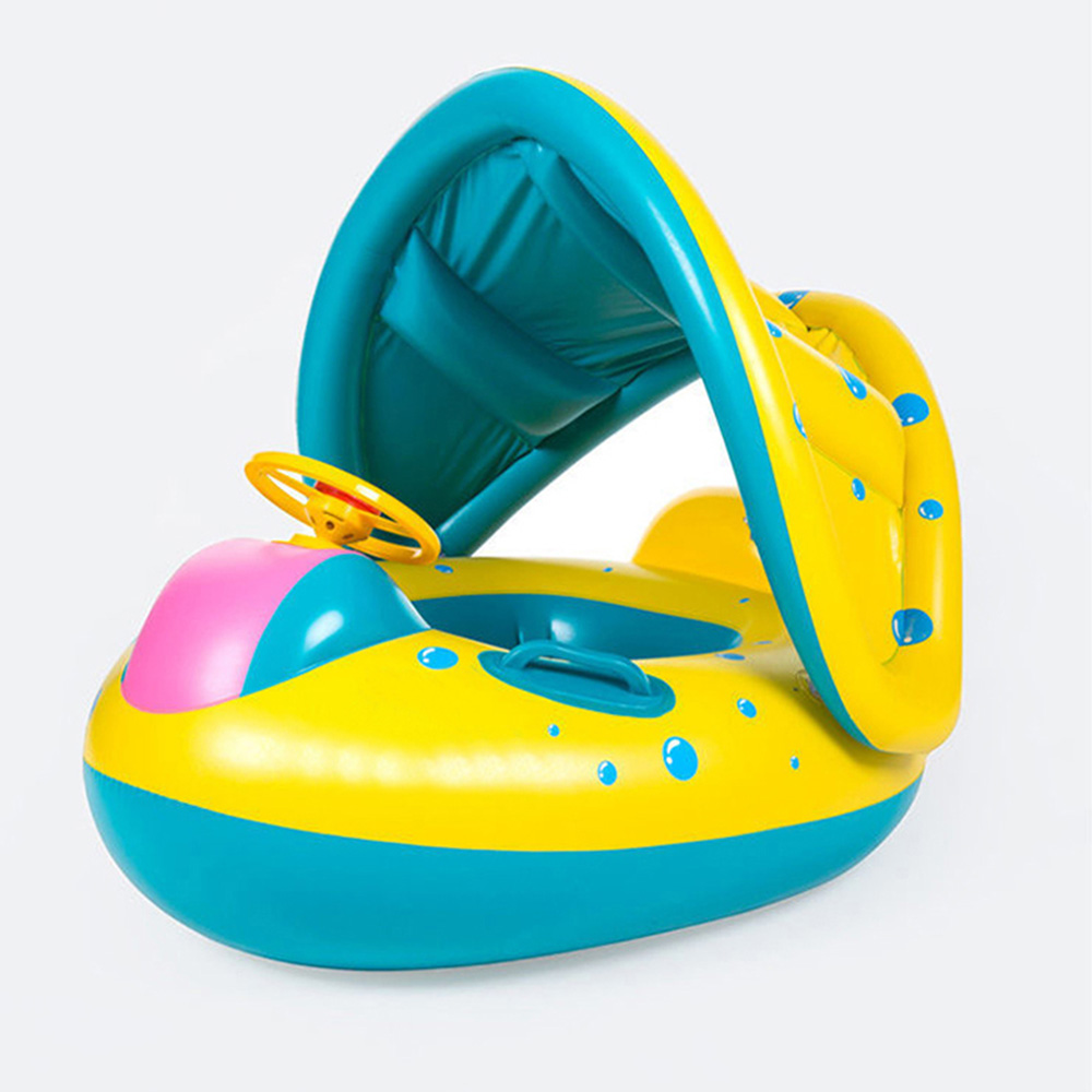 1 STKS Geel zonnescherm Zitrin - Pool Float Ring Inflatable recensie en prijs
