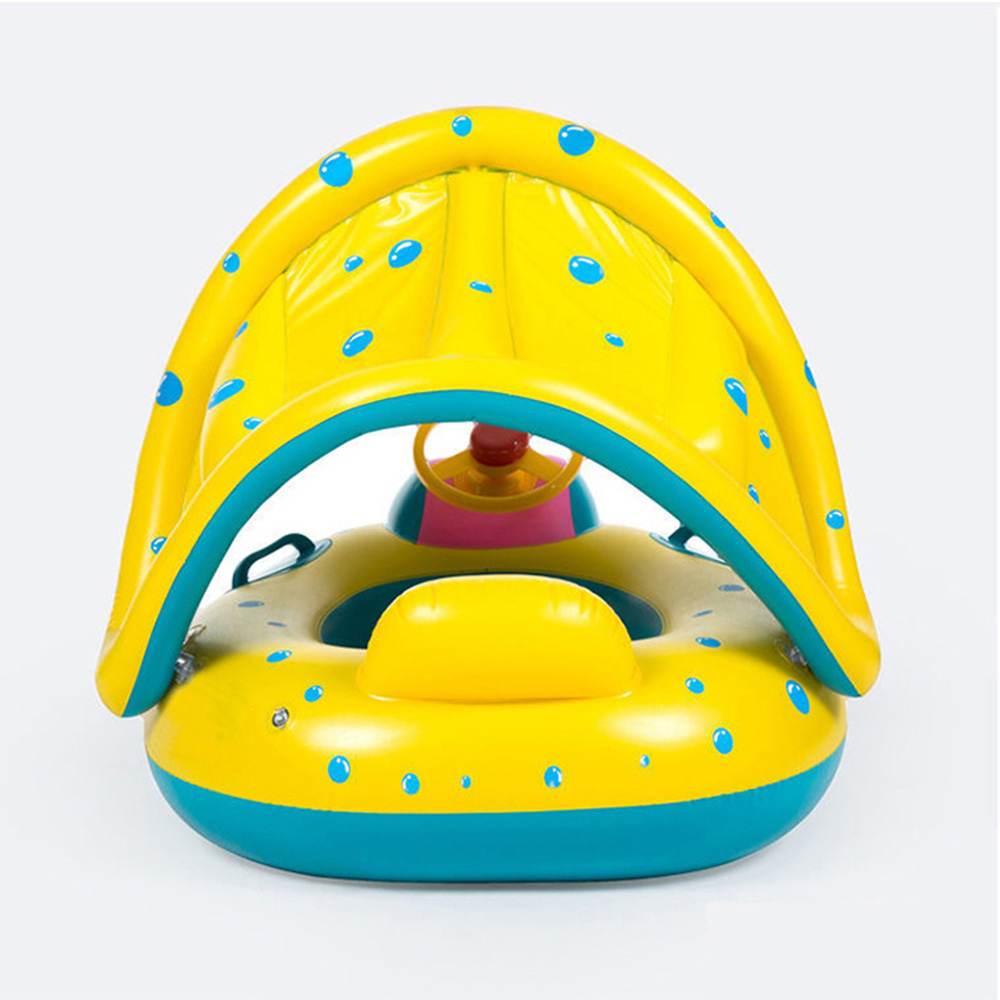 1 STKS Geel zonnescherm Zitrin - Pool Float Ring Inflatable recensie en prijs