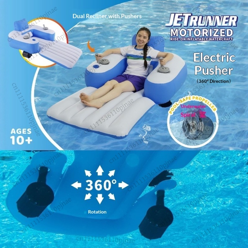 Nieuwe opblaasbare elektrische - Pool Lounger Inflatable recensie en prijs