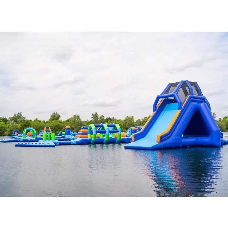 Opblaasbaar Aquapark Commercië - Water Slide Inflatable recensie en prijs